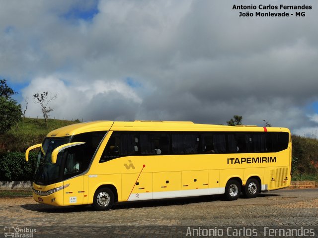 Viação Itapemirim 60819 na cidade de João Monlevade, Minas Gerais, Brasil, por Antonio Carlos Fernandes. Número da foto: #4045948.