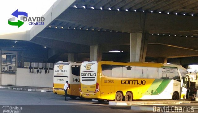 Empresa Gontijo de Transportes 18055 na cidade de Aracaju, Sergipe, Brasil, por David  Souza. Número da foto: #4047517.