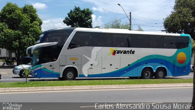 Viação Xavante 14200 na cidade de Goiânia, Goiás, Brasil, por Carlos Alexsandro Sousa Morais. Número da foto: #4049321.