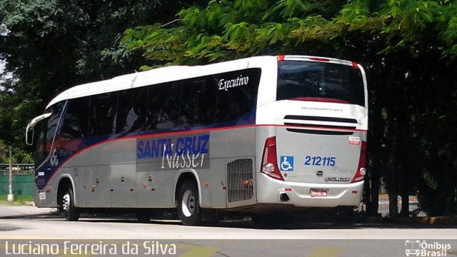 Viação Santa Cruz 212115 na cidade de São Paulo, São Paulo, Brasil, por Luciano Ferreira da Silva. Número da foto: #4049107.