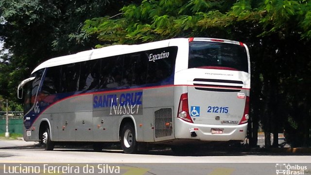 Viação Santa Cruz 212115 na cidade de São Paulo, São Paulo, Brasil, por Luciano Ferreira da Silva. ID da foto: 4049107.