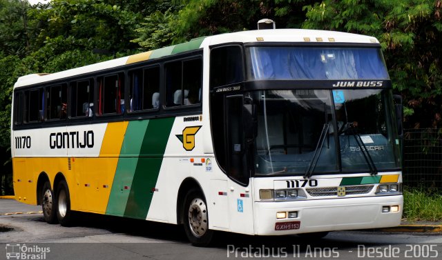 Empresa Gontijo de Transportes 11170 na cidade de São Paulo, São Paulo, Brasil, por Cristiano Soares da Silva. ID da foto: 4048840.