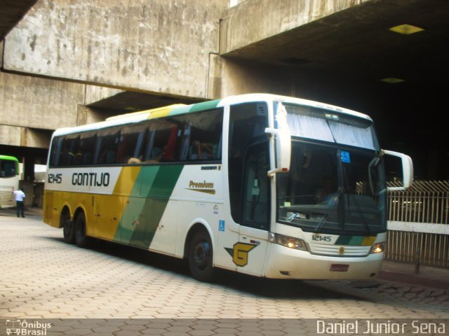 Empresa Gontijo de Transportes 12145 na cidade de Belo Horizonte, Minas Gerais, Brasil, por Daniel Junior Sena. ID da foto: 4049647.