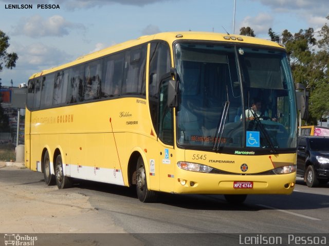 Viação Itapemirim 5545 na cidade de Caruaru, Pernambuco, Brasil, por Lenilson da Silva Pessoa. ID da foto: 4048668.