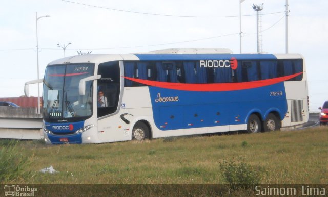 Viação Riodoce 71233 na cidade de Vila Velha, Espírito Santo, Brasil, por Saimom  Lima. Número da foto: #4048711.