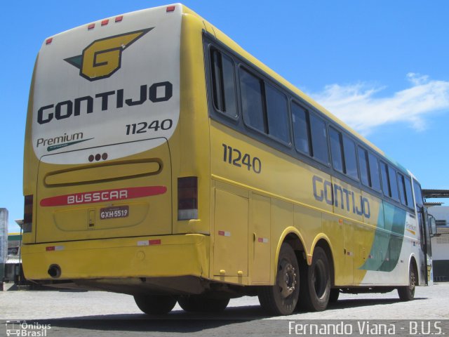 Empresa Gontijo de Transportes 11240 na cidade de Aracaju, Sergipe, Brasil, por Fernando José Tavares Viana. Número da foto: #4048929.