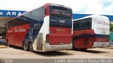 Expresso São Luiz 7400 na cidade de Aragarças, Goiás, Brasil, por Carlos Alexsandro Sousa Morais. Número da foto: #4049325.