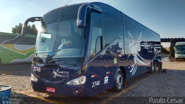 Nety Turismo 2748 na cidade de Londrina, Paraná, Brasil, por Paulo Cesar. ID da foto: 4096978.