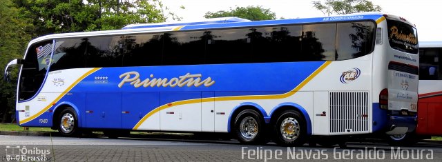 Primotur Transportes e Turismo 15400 na cidade de São Paulo, São Paulo, Brasil, por Felipe Navas Geraldo Moura . Número da foto: #4097678.
