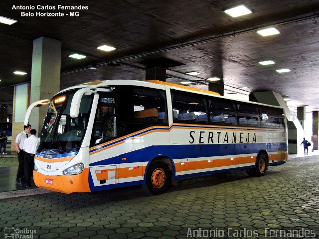Viação Sertaneja 450 na cidade de João Monlevade, Minas Gerais, Brasil, por Antonio Carlos Fernandes. Número da foto: #4096782.