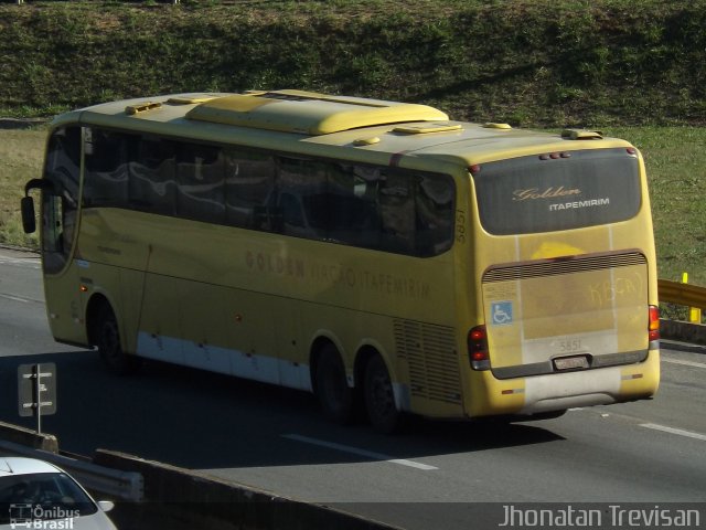 Viação Itapemirim 5851 na cidade de Lavrinhas, São Paulo, Brasil, por Jhonatan Diego da Silva Trevisan. Número da foto: #4097588.