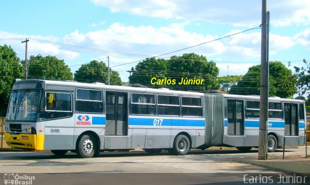 Metrobus 017 na cidade de Goiânia, Goiás, Brasil, por Carlos Júnior. ID da foto: 4097922.