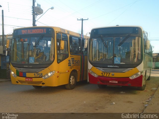 Itamaracá Transportes 1.777 na cidade de Paulista, Pernambuco, Brasil, por Gabriel  Gomes. Número da foto: #4115920.