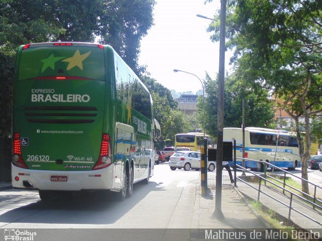 Expresso Brasileiro 206120 na cidade de São Paulo, São Paulo, Brasil, por Matheus de Melo Bento. ID da foto: 4115826.