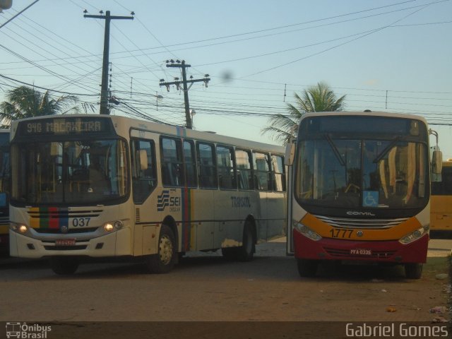 Transcol - Transportes Coletivos Ltda. 037 na cidade de Paulista, Pernambuco, Brasil, por Gabriel  Gomes. ID da foto: 4115921.