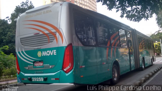 Transbus Transportes > Gávea Transportes 29259 na cidade de Belo Horizonte, Minas Gerais, Brasil, por Luis Philippe Cardoso Coelho. ID da foto: 4117357.