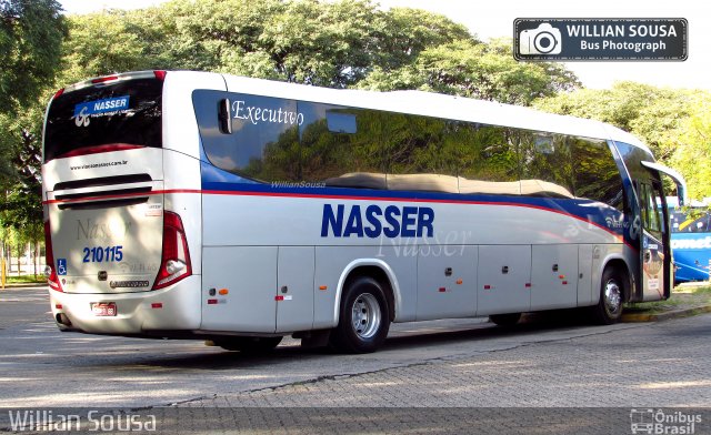 Viação Nasser 210115 na cidade de São Paulo, São Paulo, Brasil, por Willian Sousa. ID da foto: 4115950.