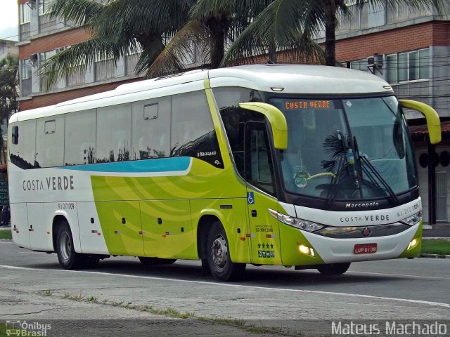 Costa Verde Transportes RJ 217.009 na cidade de Angra dos Reis, Rio de Janeiro, Brasil, por Mateus Machado. Número da foto: #4119844.