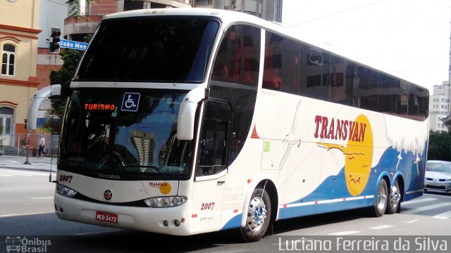 Transvan Transportes e Turismo 2007 na cidade de São Paulo, São Paulo, Brasil, por Luciano Ferreira da Silva. ID da foto: 4118791.