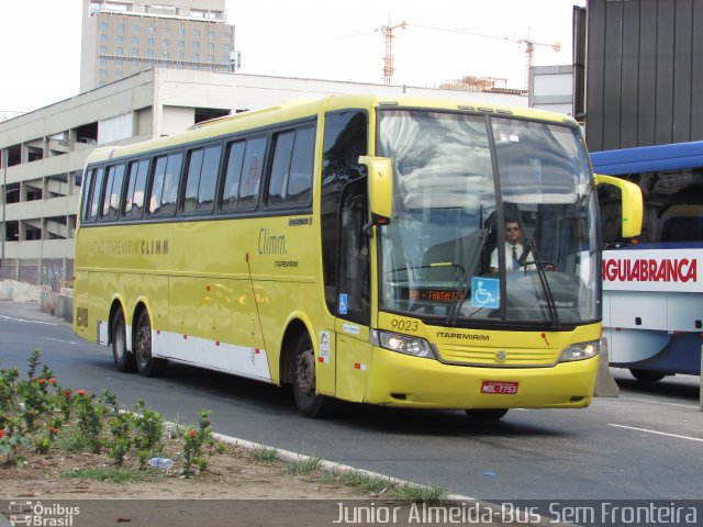 Viação Itapemirim 9023 na cidade de Rio de Janeiro, Rio de Janeiro, Brasil, por Junior Almeida. ID da foto: 4119770.