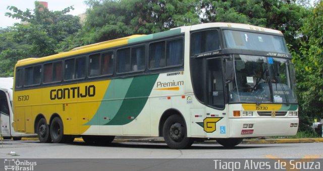 Empresa Gontijo de Transportes 15730 na cidade de São Paulo, São Paulo, Brasil, por Tiago Alves de Souza. ID da foto: 4119105.