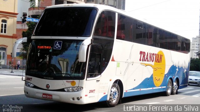 Transvan Transportes e Turismo 2007 na cidade de São Paulo, São Paulo, Brasil, por Luciano Ferreira da Silva. Número da foto: #4118795.