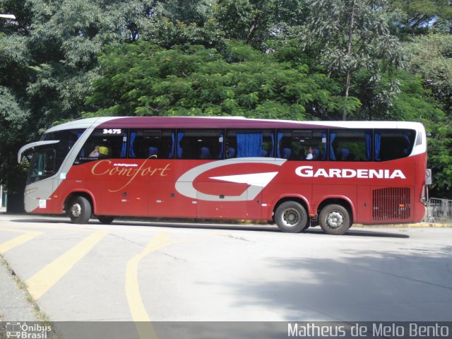 Expresso Gardenia 3475 na cidade de São Paulo, São Paulo, Brasil, por Matheus de Melo Bento. Número da foto: #4119173.