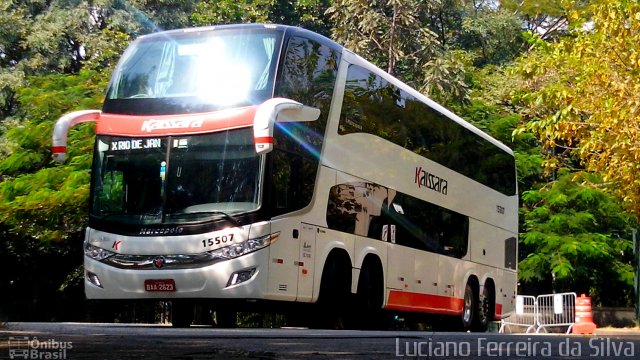 Kaissara - Viação Caiçara 15507 na cidade de São Paulo, São Paulo, Brasil, por Luciano Ferreira da Silva. ID da foto: 4119631.