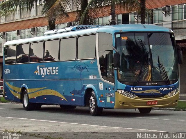 Expresso Angrense 6179 na cidade de Angra dos Reis, Rio de Janeiro, Brasil, por Mateus Machado. Número da foto: #4119837.