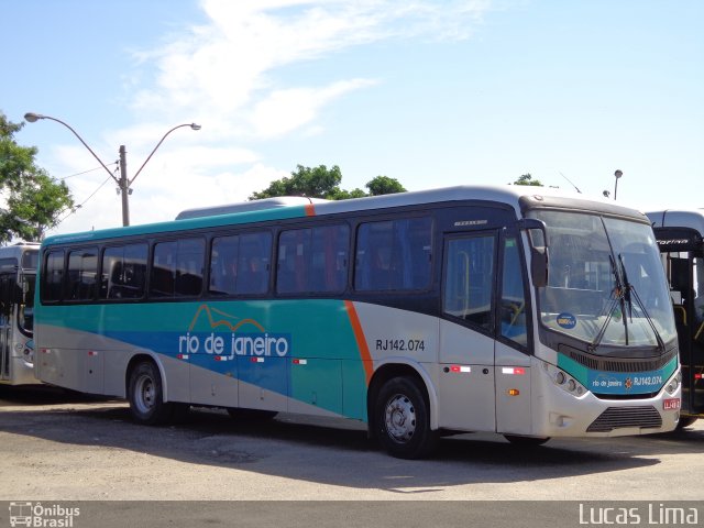 Expresso Rio de Janeiro RJ 142.074 na cidade de Niterói, Rio de Janeiro, Brasil, por Lucas Lima. Número da foto: #4118616.