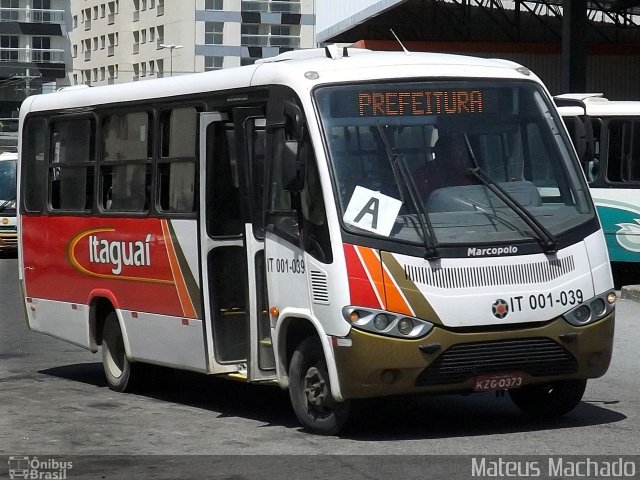 Cidade de Itaguaí Transporte Rodoviário IT 001-039 na cidade de Itaguaí, Rio de Janeiro, Brasil, por Mateus Machado. ID da foto: 4119866.