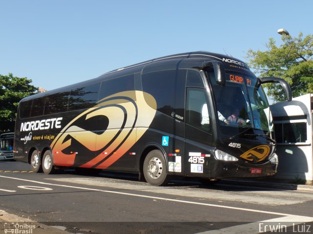 Expresso Nordeste 4815 na cidade de Ribeirão Preto, São Paulo, Brasil, por Erwin  Luiz. Número da foto: #4119887.