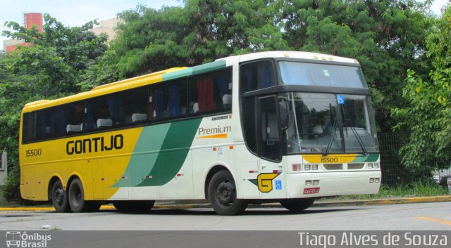 Empresa Gontijo de Transportes 15500 na cidade de São Paulo, São Paulo, Brasil, por Tiago Alves de Souza. ID da foto: 4120532.