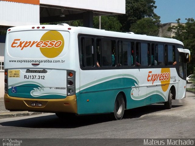 Expresso Mangaratiba RJ 137.312 na cidade de Itaguaí, Rio de Janeiro, Brasil, por Mateus Machado. ID da foto: 4120022.