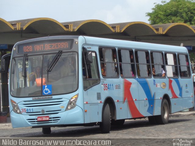 Rota Sol > Vega Transporte Urbano 35411 na cidade de Fortaleza, Ceará, Brasil, por Nildo Barroso. ID da foto: 4120571.