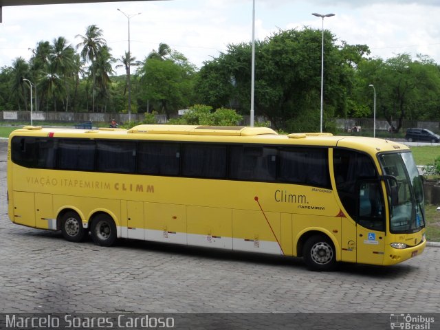 Viação Itapemirim 8863 na cidade de João Pessoa, Paraíba, Brasil, por Marcelo Soares Cardoso. ID da foto: 4120746.