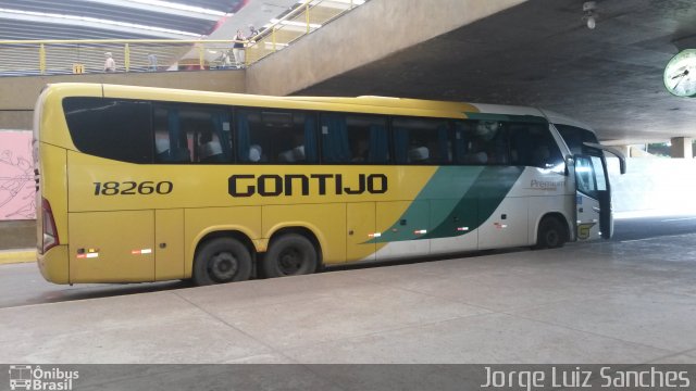 Empresa Gontijo de Transportes 18260 na cidade de Cuiabá, Mato Grosso, Brasil, por Jorge Luiz Sanches. Número da foto: #4120129.