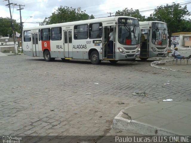Real Alagoas de Viação 1207 na cidade de Maceió, Alagoas, Brasil, por Paulo Lucas. Número da foto: #4122567.
