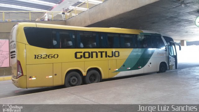 Empresa Gontijo de Transportes 18260 na cidade de Cuiabá, Mato Grosso, Brasil, por Jorge Luiz Sanches. Número da foto: #4121755.