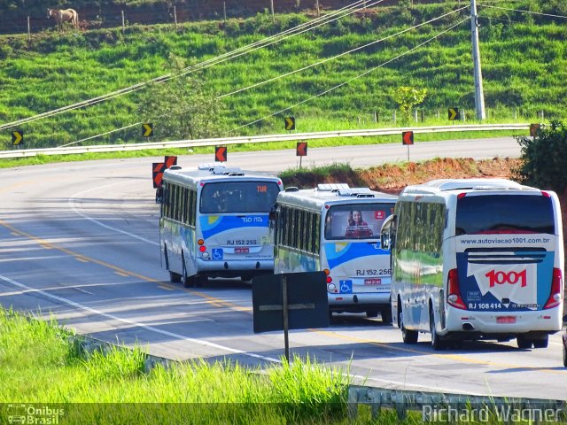 Auto Viação 1001 RJ 108.414 na cidade de Silva Jardim, Rio de Janeiro, Brasil, por Richard Wagner. Número da foto: #4123425.