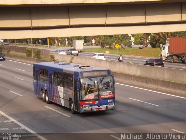 BBTT - Benfica Barueri Transporte e Turismo 27.557 na cidade de Barueri, São Paulo, Brasil, por Michael  Alberto Vieira. Número da foto: #4122129.