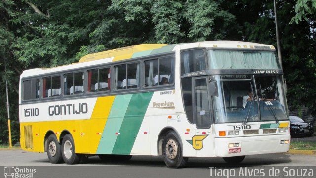 Empresa Gontijo de Transportes 15110 na cidade de São Paulo, São Paulo, Brasil, por Tiago Alves de Souza. ID da foto: 4124969.