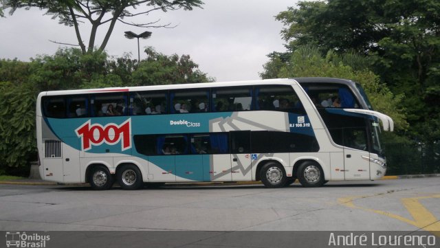 Auto Viação 1001 RJ 108.312 na cidade de São Paulo, São Paulo, Brasil, por André Lourenço de Freitas. Número da foto: #4124577.