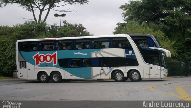 Auto Viação 1001 RJ 108.312 na cidade de São Paulo, São Paulo, Brasil, por André Lourenço de Freitas. ID da foto: 4124577.