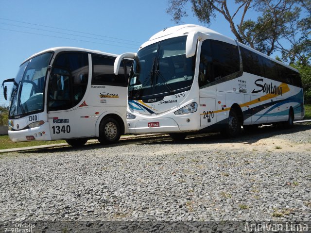 Empresas de Transportes Santana e São Paulo 2470 na cidade de Camaçari, Bahia, Brasil, por Aneivan Lima. ID da foto: 4125010.