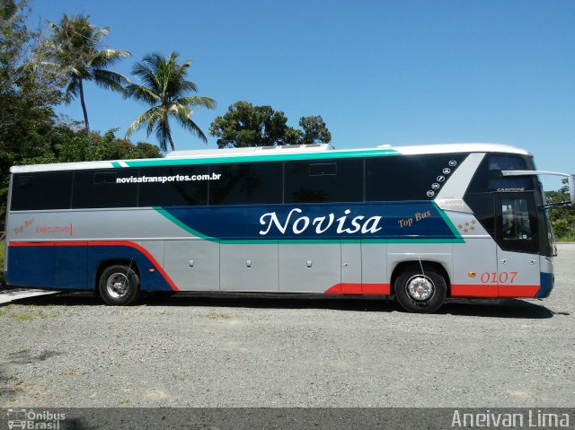 Novisa Transportes Rodoviários e Serviços 0107 na cidade de Camaçari, Bahia, Brasil, por Aneivan Lima. Número da foto: #4125015.