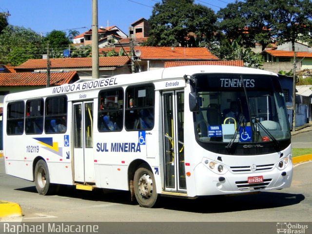 Sul Mineira Transportes 102119 na cidade de Extrema, Minas Gerais, Brasil, por Raphael Malacarne. ID da foto: 4125087.