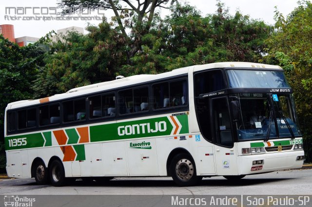 Empresa Gontijo de Transportes 11355 na cidade de Goiânia, Goiás, Brasil, por Marcos André. ID da foto: 4125573.