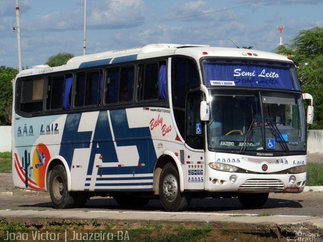 Empresa de Transportes São Luiz 20005 na cidade de Juazeiro, Bahia, Brasil, por João Victor. ID da foto: 4127725.