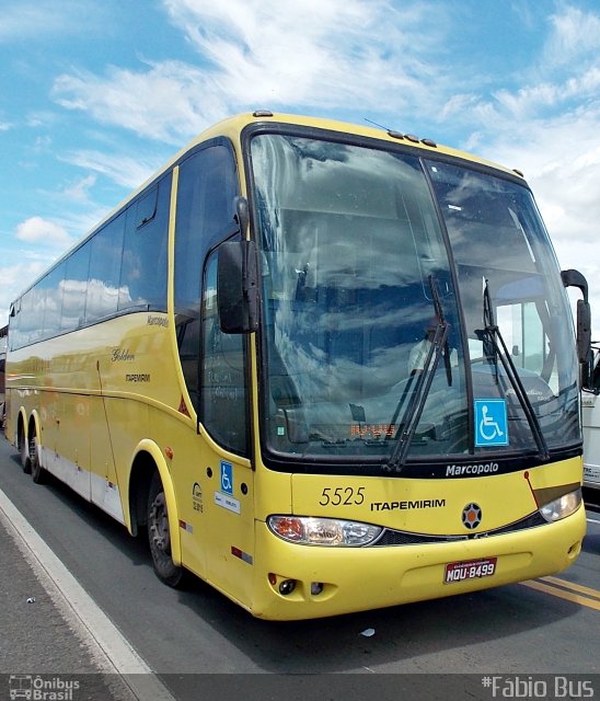 Viação Itapemirim 5525 na cidade de Teresina, Piauí, Brasil, por Fábio Araújo Pinto. Número da foto: #4126224.
